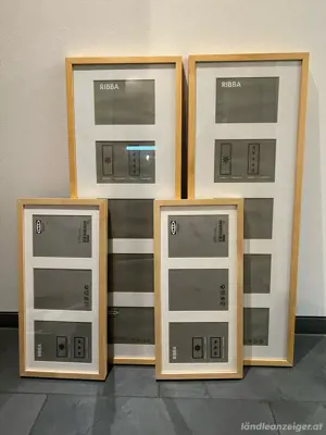 Bilderrahmen 4x Ikea Ribba