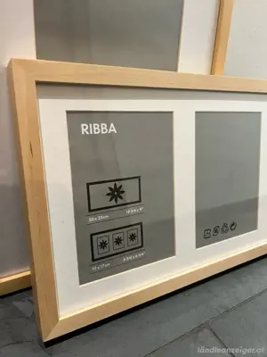 Bilderrahmen 4x Ikea Ribba Bild 3