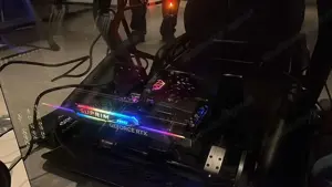 High-End Sim Racing Setup mit Silent Gaming-PC (Ryzen 9 7900X - RTX 4080) & Fanatec Podium DD2 Bild 4