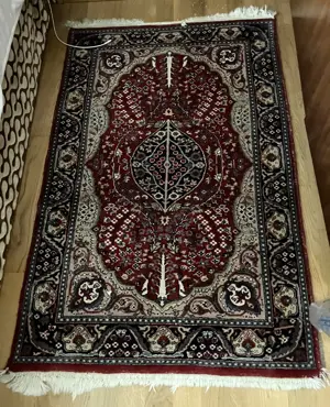 Kaschmir Seidenteppich Indien Orientteppich