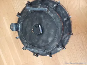 Wanduhr aus Kupfer Bild 5
