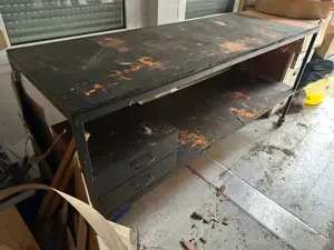 Werkbank auf Rollen