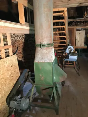Heugebläse mit 5m Auswurfrohren Bild 5