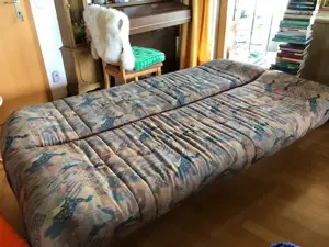 Sofa klappbar, zu verschenken  Bild 2