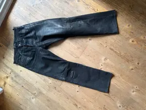 Echte Lederhose schwarz