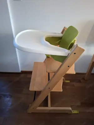 Stokke Tripp Trapp Hochstuhl mit Baby Set und Tray Bild 2
