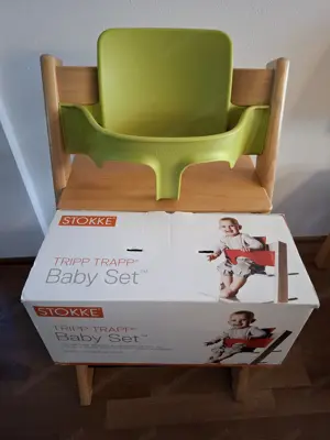 Stokke Tripp Trapp Hochstuhl mit Baby Set und Tray Bild 7