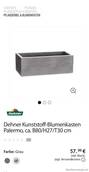 Dehner Blumenkasten 