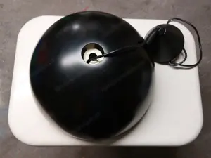Schwarze Hängelampe Vintage IKEA BRASA 365+