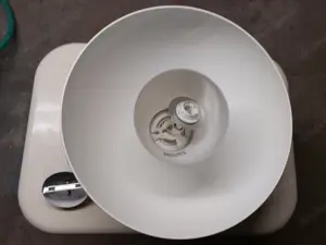 Weiße Hängelampe Vintage IKEA BRASA 365+