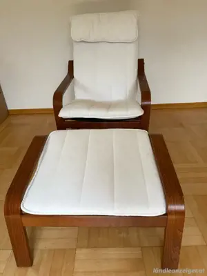 Stuhl mit Fußteil Bild 2