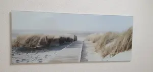 Glasbild 125x50 cm