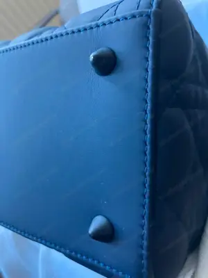 Lady Dior Handtasche ultramatt dunkelblau Bild 6
