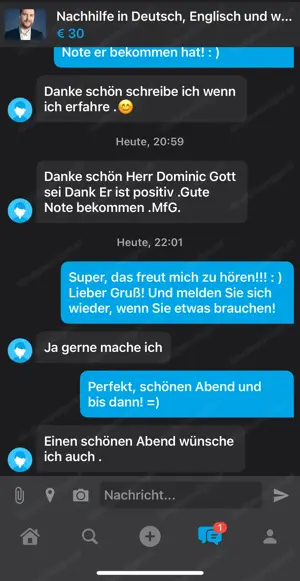 Nachhilfe in Deutsch, Englisch und wissenschaftliches Arbeiten Bild 2