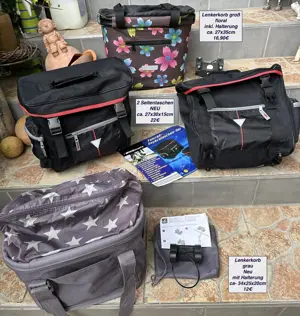 Fahrrad Seitentaschen Lenkerkorb Gepäcktasche Trikot Trägerhosen Bild 3