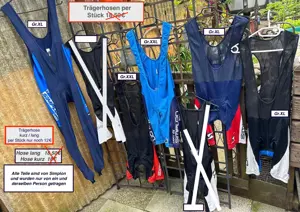 Fahrrad Seitentaschen Lenkerkorb Gepäcktasche Trikot Trägerhosen Bild 8