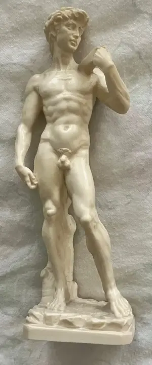 Davidfigur aus Kunststein - letzte Chance! Bild 3