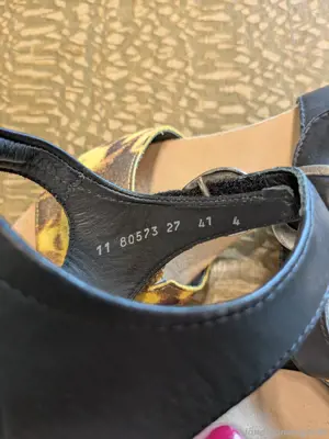 Leder Sandalen Think neu  Bild 5