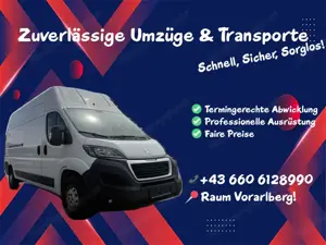 Zuverlässige Umzüge & Transporte in Vorarlberg