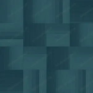 Straightforward ll Crystal Teal Turqoise Teppichfliesen Bild 2