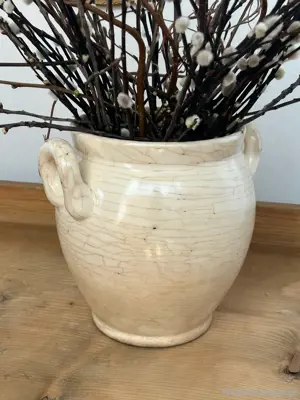 Alter Keramik Topf von Wilhelmsburger Keramik  Bild 5