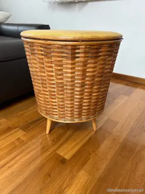 Vintage Wäschekorb aus den 60ern