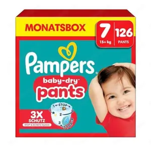Pampers Baby-Dry Pants Größe 7