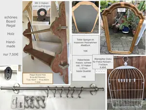 Spiegel Hakenleiste Board ab 7,50Euro