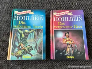 2 Bücher Die Enwor Saga, Wolfgang Hohlbein