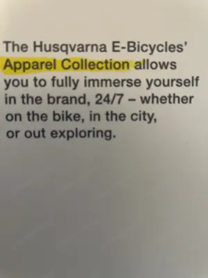 NEU Husqvarna E Bicycles Windjacke Damen Größe xs Bild 5