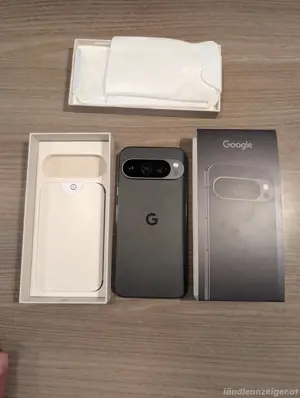Pixel 9 Pro mit 256 GB in Obsidian mit defekter Kamera 