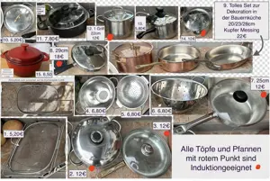 Kochtopf Pfanne Küchensieb ab 5,20Euro