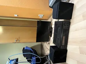 Onkyo Radio Anlage, 2 Boxen, 1 TV 