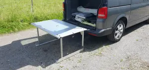 VW T5 Caravelle mit Camping-Ausrüstung und Original-VW-Tauschmotor Bild 10