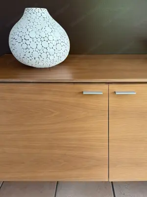 Tischler Hängesideboard Vollholz, 252L x 47B x53H, Nuss Natur Bild 3