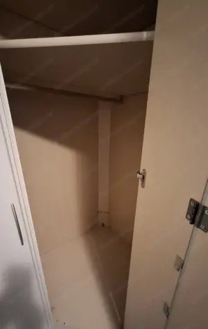 Falttüreneckschrank, Esche weiss mit Schubkasteneinsatz Bild 4