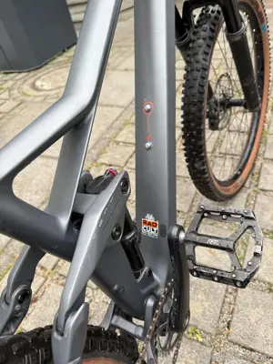 MTB Mountainbike Fahrrad Cube Stereo 140 HPC full Carbon Bild 2