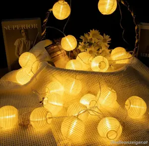 Lichterkette Lampions LED für innen&aussen Bild 3