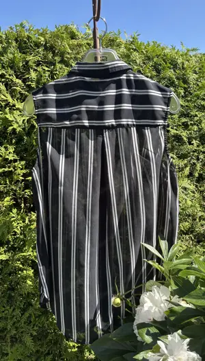 Gestreifte ärmellose Bluse von H&M Bild 6