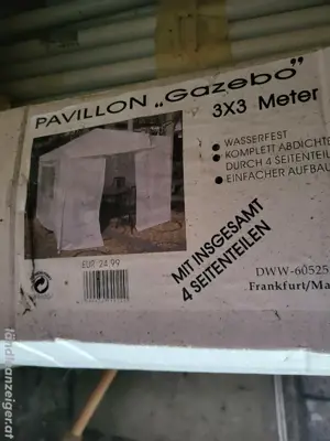 Partyzelt mit Seitenwand