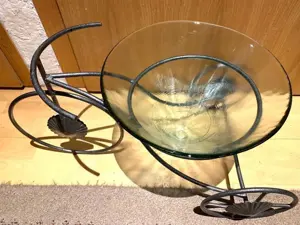 Deko Fahrrad Blumenvase Glasschale Gestell je 12  Bild 2