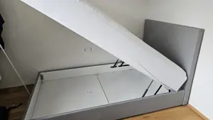 Boxbett in Grau für Jugendzimmer Bild 2
