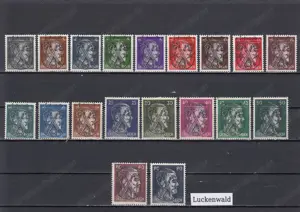 Briefmarken Eu Lokalausgaben mit Aufdruck **   Bild 2