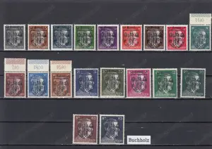 Briefmarken Eu Lokalausgaben mit Aufdruck **  
