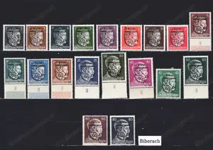 Briefmarken Eu Lokalausgaben mit Aufdruck **   Bild 4