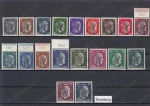 Briefmarken Eu Lokalausgaben mit Aufdruck **   Bild 6