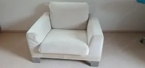 Polstersessel hellbeige Bild 3