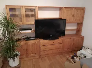 Wohnwand   Wohnzimmerschrank Holz