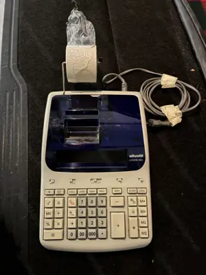 Olivetti LOGOS 662 Rechenmaschine mit Papierstreifen  - gereinigt und überholt