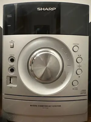 Sharp micro component system - Radio, CD-Player, USB-Anschluss, 2 Lautsprecherboxen Bild 4
